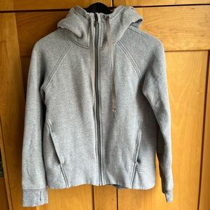 Lululemon grey zip sweatshirt 6